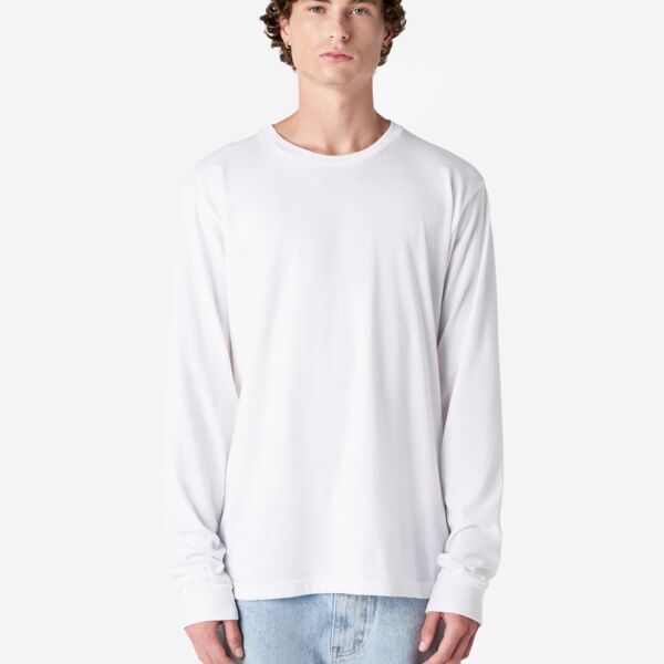 American Apparel - Fine Jersey Unisex Long Sleeve T-Shirt Thumbnail