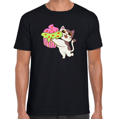 cat kitten - Gildan Softstyle Adult T-Shirt Thumbnail