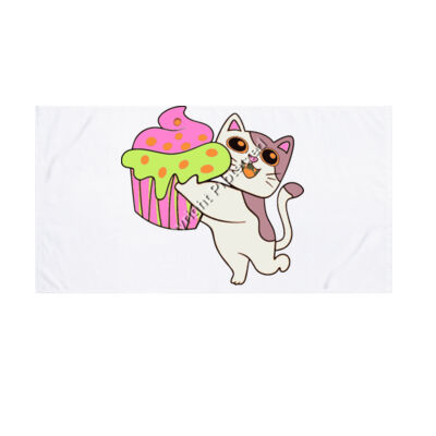 cat kitten - Junior/Bath Towel  Thumbnail