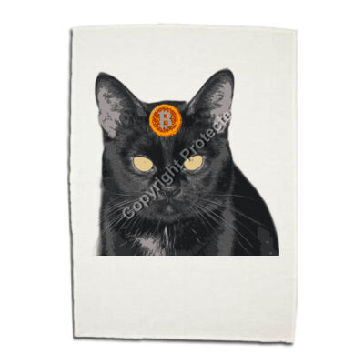 cat kitten - Linen Tea Towels Thumbnail