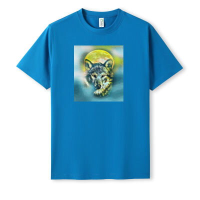 wolf yellow moon - Ramo - Unisex Modern Fit Tee Thumbnail