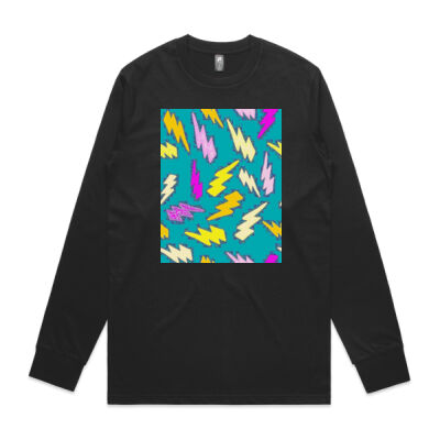 kightning pattern - AS Colour - Classic L/S Tee Thumbnail