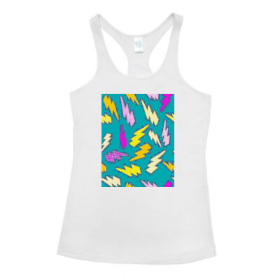 kightning pattern - Ramo - T-back Singlet Thumbnail