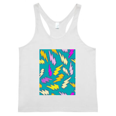 kightning pattern - Ramo - T-back Singlet Thumbnail