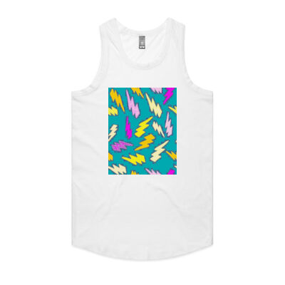 kightning pattern - AS Colour - Authentic Singlet Thumbnail