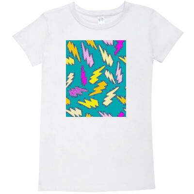 kightning pattern - Ramo - Ladies Modern Fit Tee Thumbnail