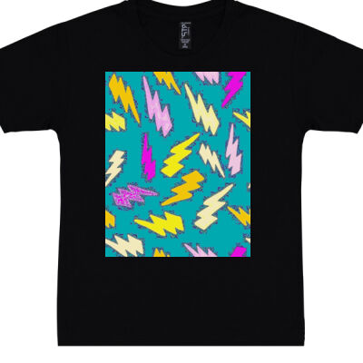 kightning pattern - RTP Shirt - Regular Production (Best Print Quality) Thumbnail