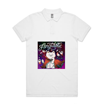 fangtastic vampire - AS Colour - Pique Polo Thumbnail