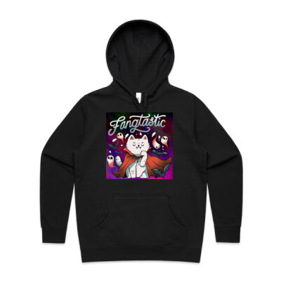 fangtastic vampire - AS Colour - Women's Stencil Hoodie Thumbnail
