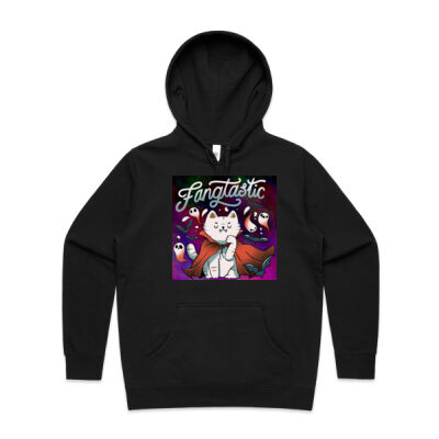 fangtastic vampire - AS Colour - Women's Stencil Hoodie Thumbnail