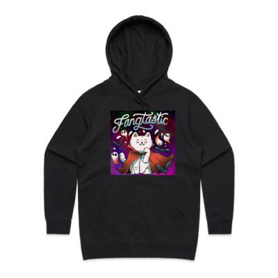fangtastic vampire - AS Colour - Women's Supply Hood Thumbnail