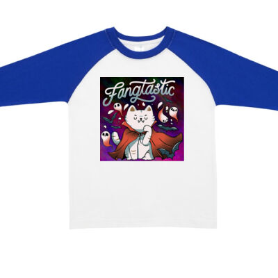 fangtastic vampire - RAMO - Kids Raglan Thumbnail