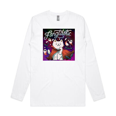 fangtastic vampire - AS Colour - Ink Long Sleeve Thumbnail