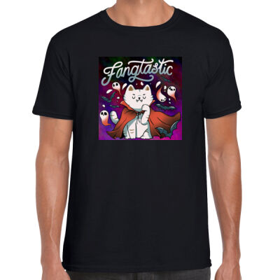 fangtastic vampire - Gildan Softstyle Adult T-Shirt Thumbnail