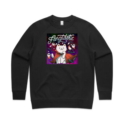 fangtastic vampire - AS Colour - Womens Supply Crew  Thumbnail