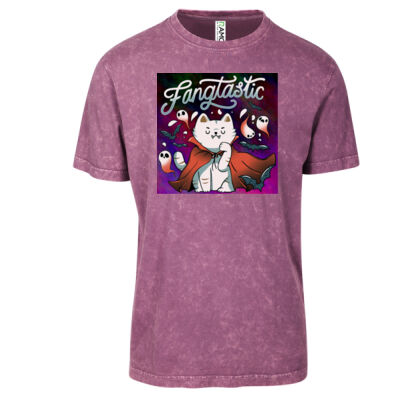 fangtastic vampire - RAMO Kid's Stone Wash Tee Thumbnail