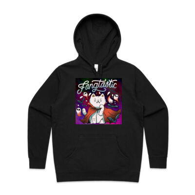 fangtastic vampire - AS Colour - Women's Stencil Hoodie Thumbnail