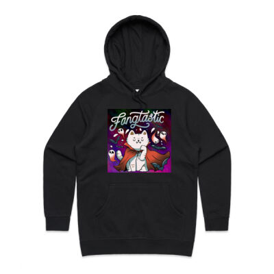 fangtastic vampire - AS Colour - Women's Supply Hood Thumbnail