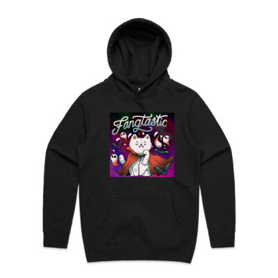 fangtastic vampire - AS Colour - Mens Stencil Hoodie Thumbnail