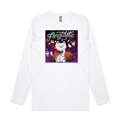 fangtastic vampire - AS Colour - Ink Long Sleeve Thumbnail