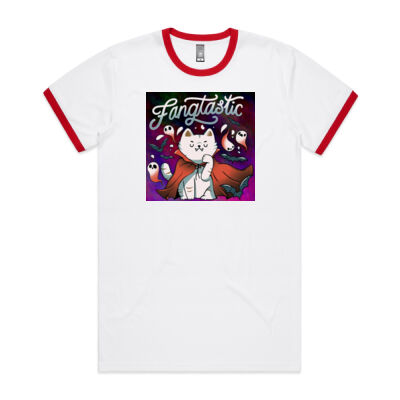 fangtastic vampire -  AS Colour Men's Ringer Tee Thumbnail
