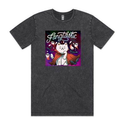 fangtastic vampire - AS Colour - Stonewash Staple Tee Thumbnail