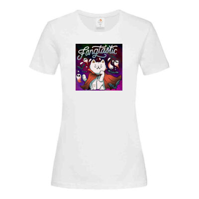 fangtastic vampire - Stedman Ladies Classic Tee Thumbnail