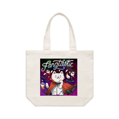 fangtastic vampire - AS Colour - Shoulder Tote Thumbnail