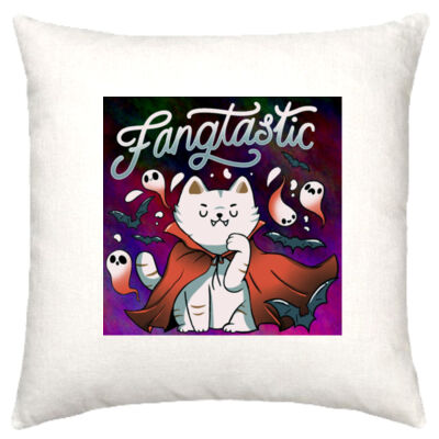 fangtastic vampire - Linen Cushion Cover 50x50cm Thumbnail