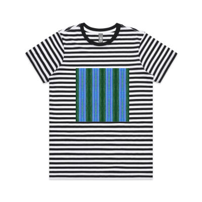 striped pattern - AS Colour Maple Tee - Striped Thumbnail