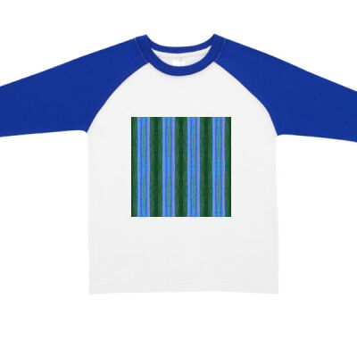 striped pattern - RAMO - Kids Raglan Thumbnail