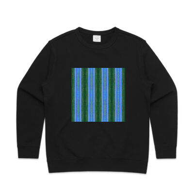 striped pattern -  AS Colour - Premium Women's Crew Thumbnail