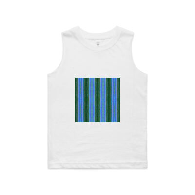 striped pattern - AS Colour - Kids Barnard Tank tee  Thumbnail