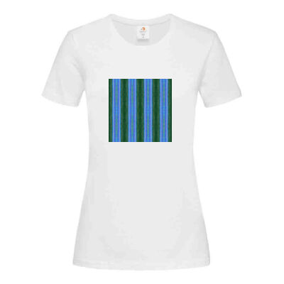 striped pattern - Stedman Ladies Classic Tee Thumbnail