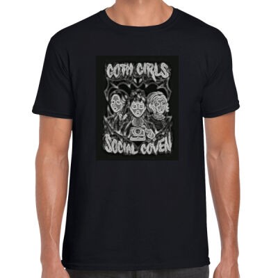 gothic art - Gildan Softstyle Adult T-Shirt Thumbnail