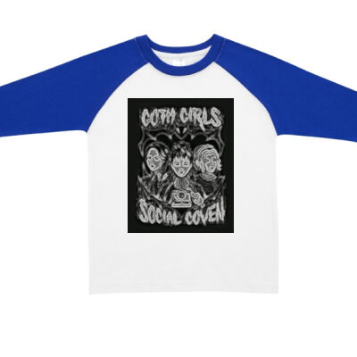 gothic art - RAMO - Kids Raglan Thumbnail