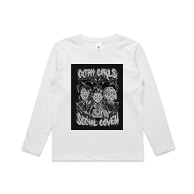 gothic art - AS Colour - Kids Longsleeve Tee Thumbnail