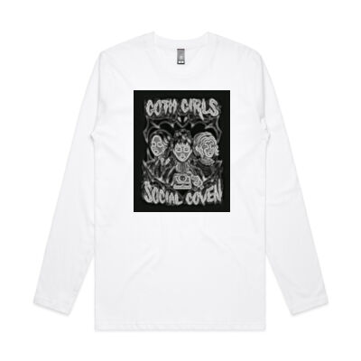 gothic art - AS Colour - Ink Long Sleeve Thumbnail