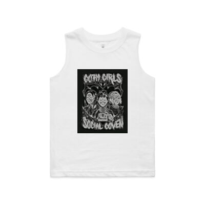 gothic art - AS Colour - Kids Barnard Tank tee  Thumbnail