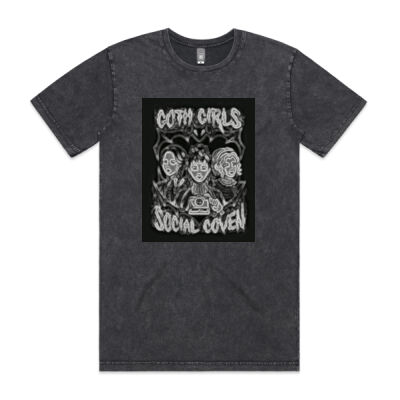 gothic art - AS Colour - Stonewash Staple Tee Thumbnail