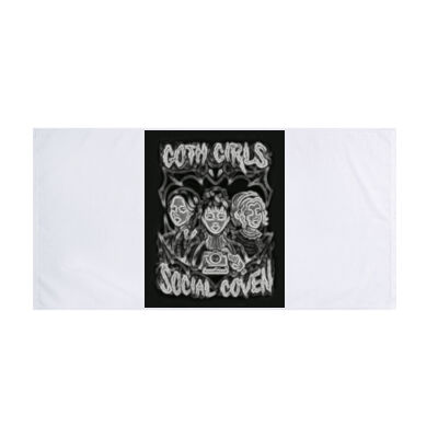 gothic art - Beach Towel Thumbnail