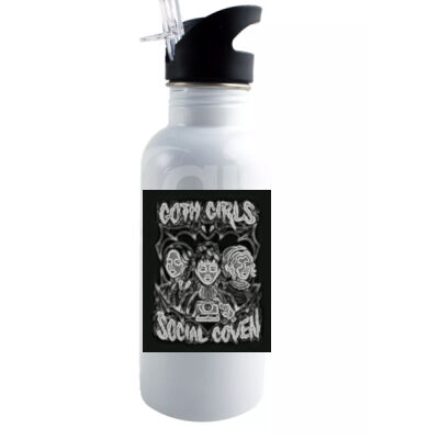 gothic art - Stainless Steel Sports/Water Bottle 600ML Thumbnail