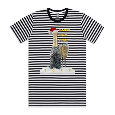 greetings - AS Colour Staple Tee - Striped Thumbnail