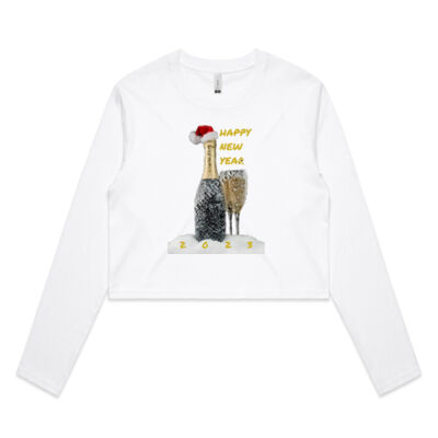 greetings - AS Colour - Crop Long Sleeve Tee Thumbnail