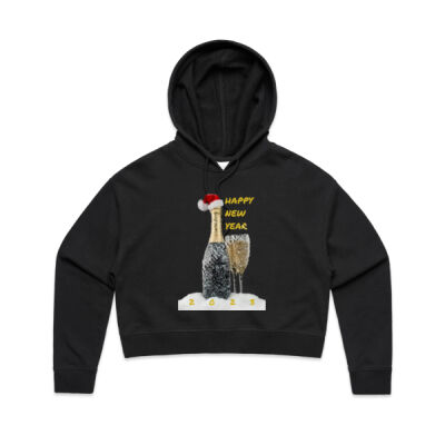 greetings - AS Colour - Premium Women's Crop Hood Thumbnail