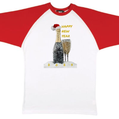 greetings - RAMO - Unisex Raglan Sleeve Tee Thumbnail