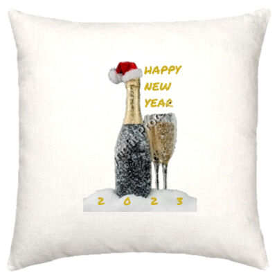 greetings - Linen Cushion Cover 50x50cm Thumbnail