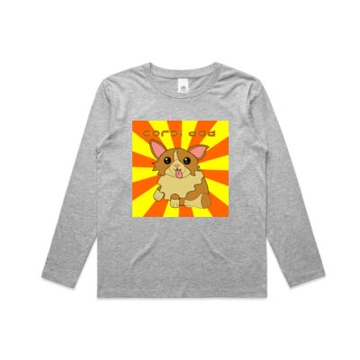 cotgi dog - AS Colour - Kids Longsleeve Tee Thumbnail