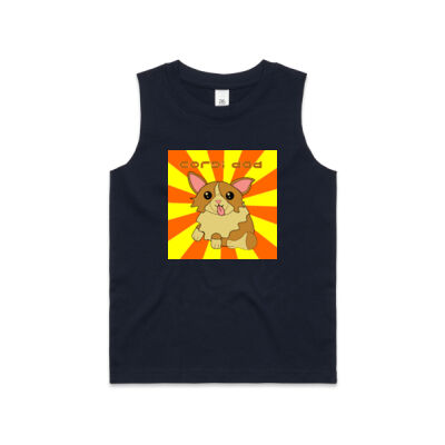 cotgi dog - AS Colour - Kids Barnard Tank tee  Thumbnail
