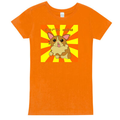cotgi dog - Ramo - Ladies Modern Fit Tee Thumbnail